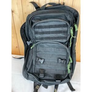 Reebow Tactical Backpack, Black- about 21 x 14 in